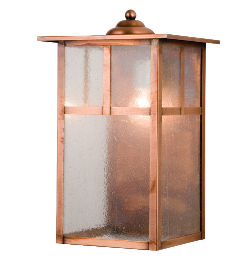 Meyda Tiffany Lighting 26934 Donnybrook One Light Wall Sconce Outdoor Copper/Antique/Verde