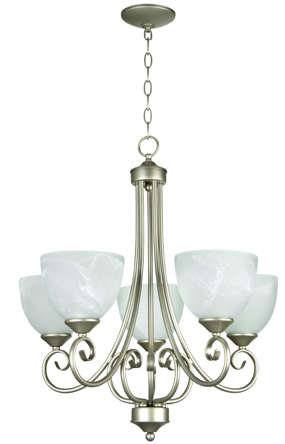 Craftmade Raleigh 25325-SN Chandelier Light - Satin Nickel