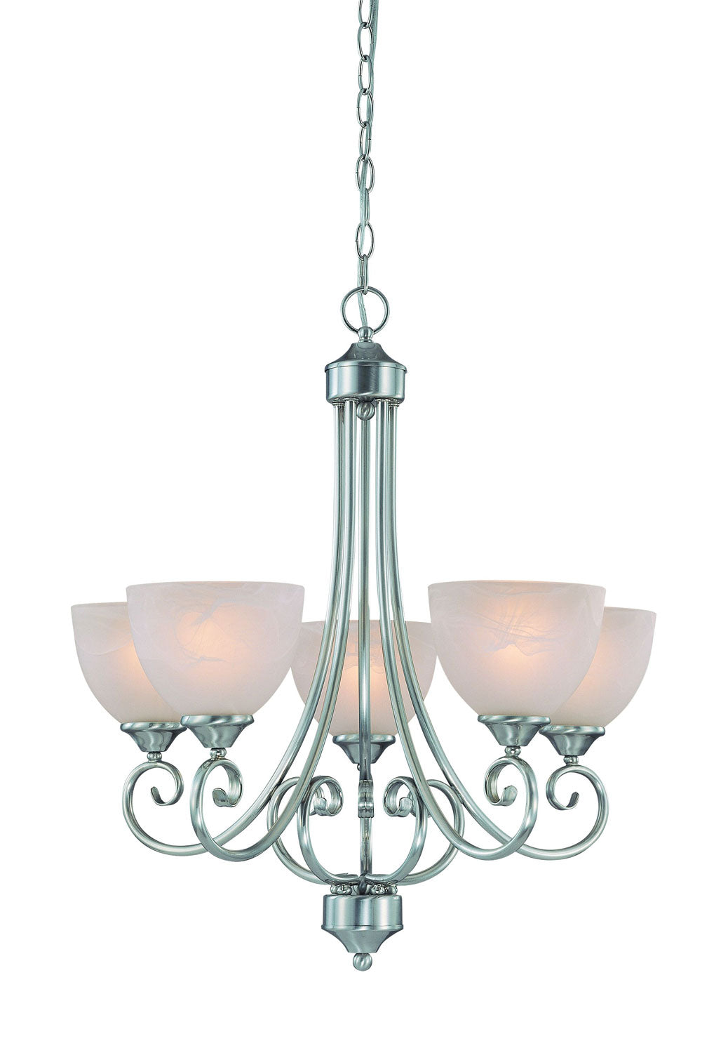 Craftmade Raleigh 25325-SN Chandelier Light - Satin Nickel