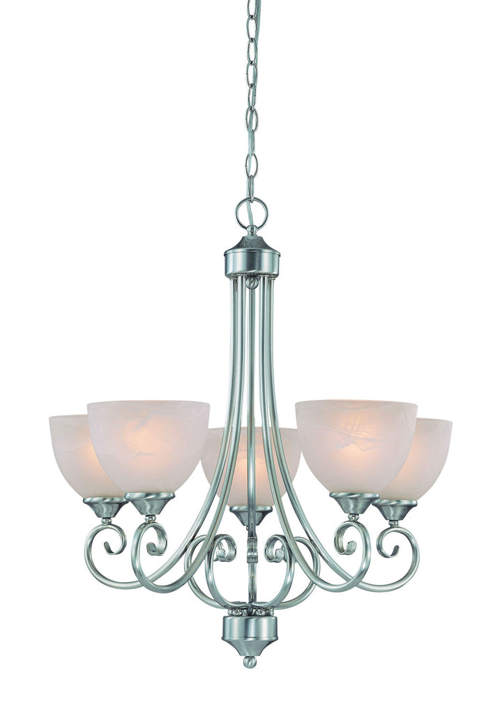 Craftmade Raleigh 25325-SN Chandelier Light - Satin Nickel