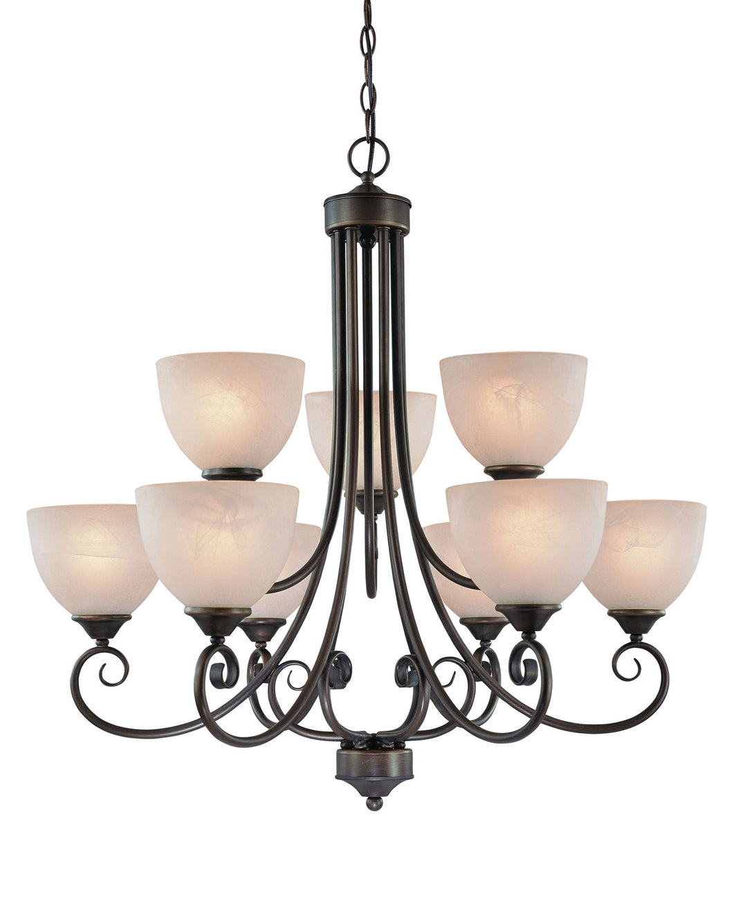 Craftmade Raleigh 25329-OLB Chandelier Light - Oiled Bronze