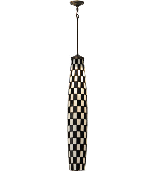 Meyda Tiffany Checkers 26983 Pendant Light - Antique Copper