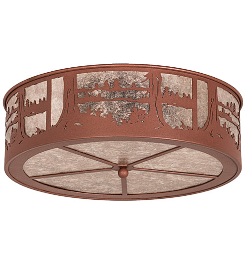 Meyda Tiffany Quiet Pond 26986 Ceiling Light - Rust