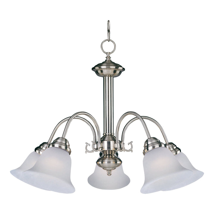 Maxim Malaga 2698FTSN Chandelier Light - Satin Nickel