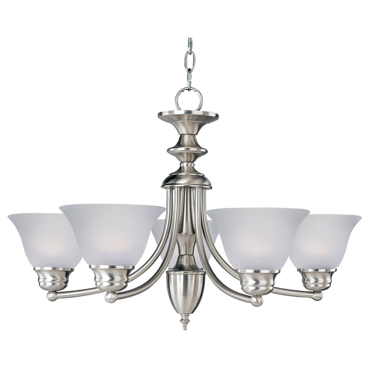 Maxim Malaga 2699FTSN Chandelier Light - Satin Nickel