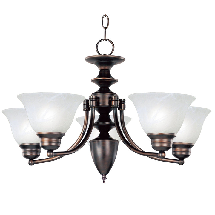 Maxim Malaga 2699MROI Chandelier Light - Oil Rubbed Bronze