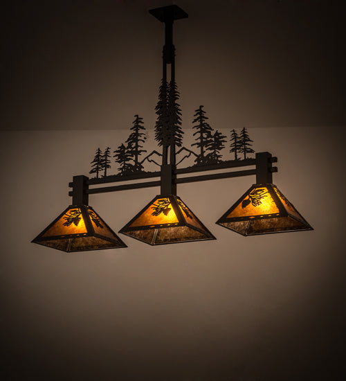 Meyda Tiffany Tall Pines 27073 Pendant Light - Timeless Bronze