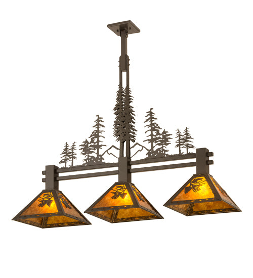 Meyda Tiffany Tall Pines 27073 Pendant Light - Timeless Bronze