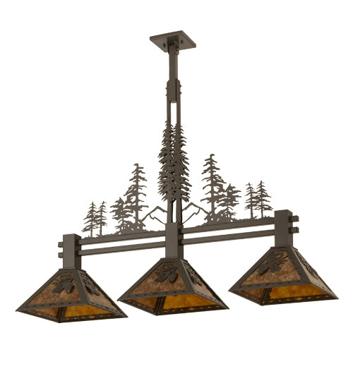 Meyda Tiffany Tall Pines 27073 Pendant Light - Timeless Bronze