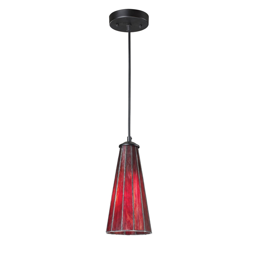 Elk Lumino 70000-1IR Pendant Light - Inferno Red