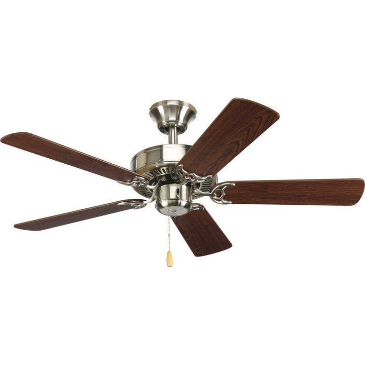 Progress Airpro P2500-09 Ceiling Fan - Brushed Nickel, Cherry, Natural Cherry/