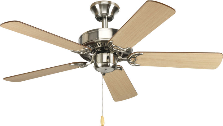 Progress Airpro P2500-09 Ceiling Fan - Brushed Nickel, Cherry, Natural Cherry/