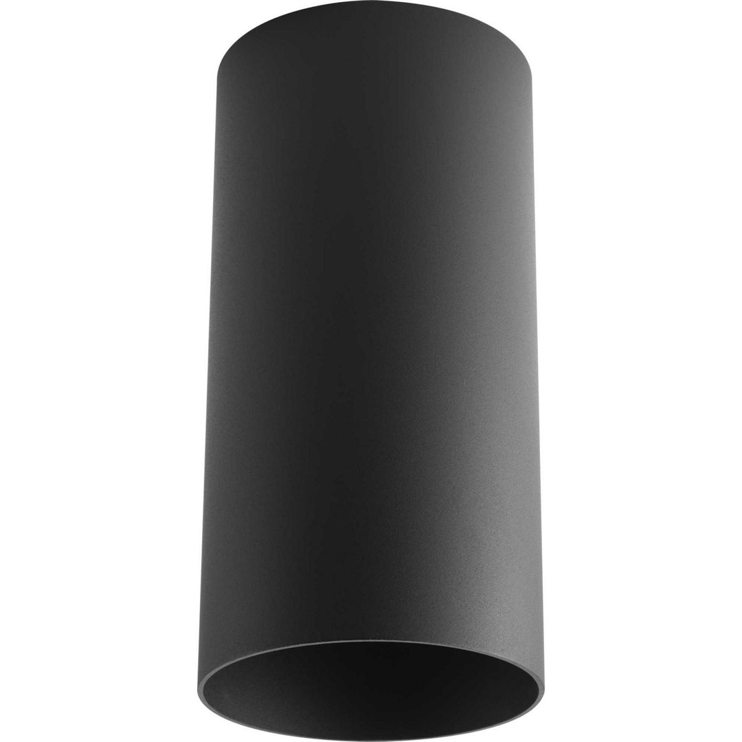 Progress Lighting P5741-31 Cylinder One Light Outdoor Ceiling Mount Outdoor Black