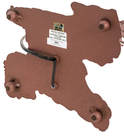 Meyda Tiffany Lighting 27193 Tall Pines Two Light Table Base Utility Light Bronze / Dark