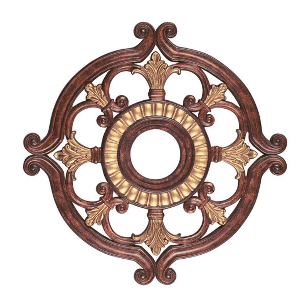 Livex Lighting 8216-63  Buckingham Home Decor Hand Applied Verona Bronze W/ Gildeds