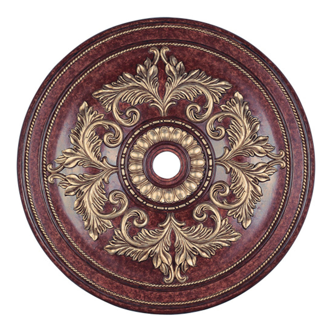 Livex Lighting 8228-63  Versailles Home Decor Hand Applied Verona Bronze W/ Gildeds