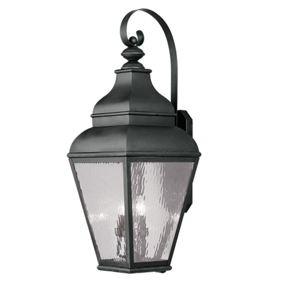 Livex Lighting 2607-04  Exeter Outdoor Black