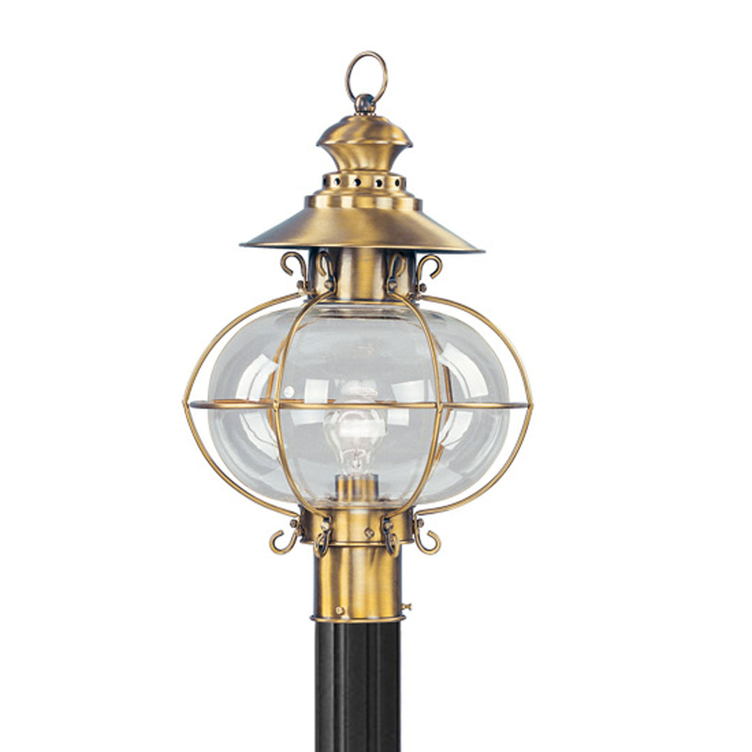 Livex Lighting 2226-22  Harbor Outdoor Flemish Brass