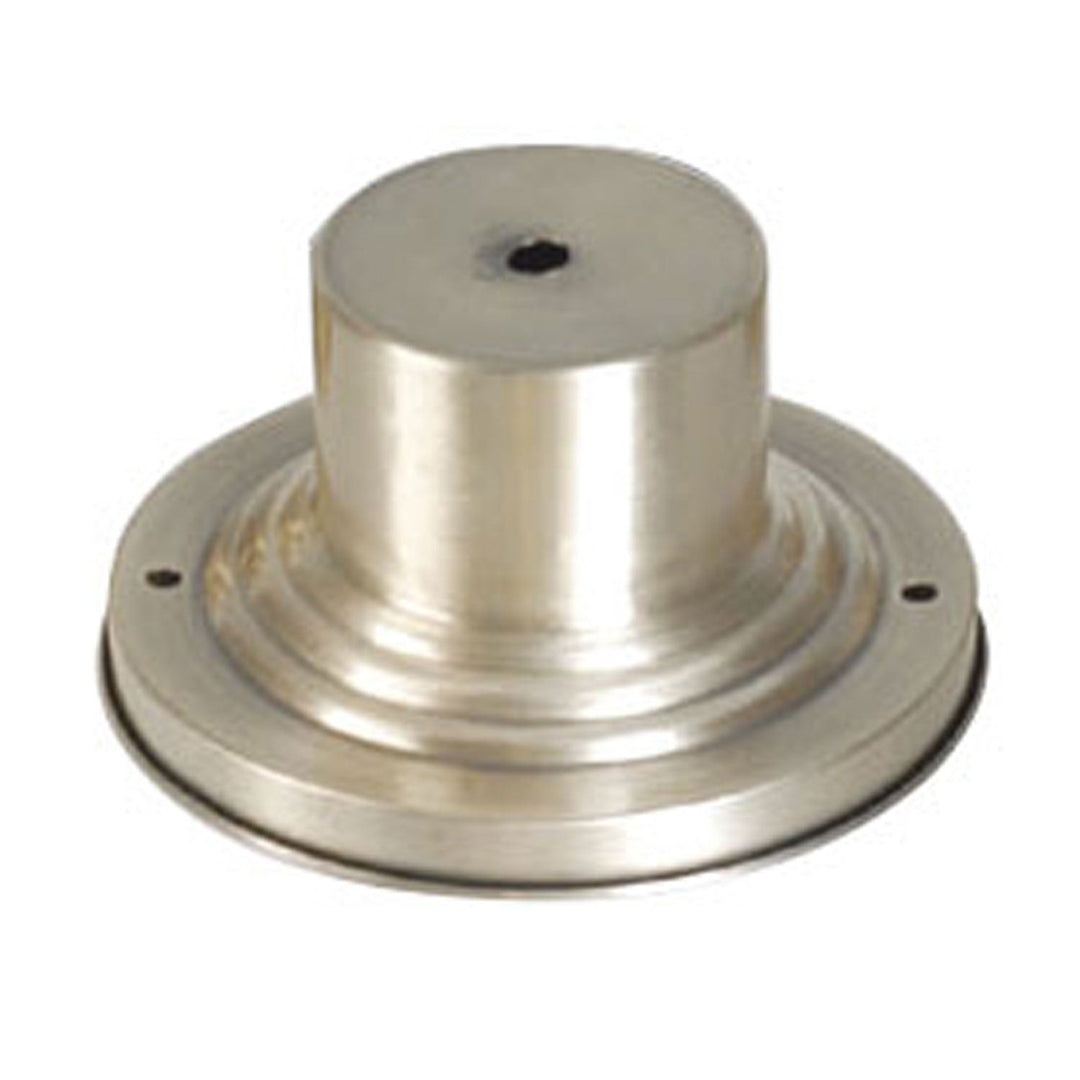Livex Lighting 2001-91  Outdoor Pier Mount Adapters Outdoor Brushed Nickel