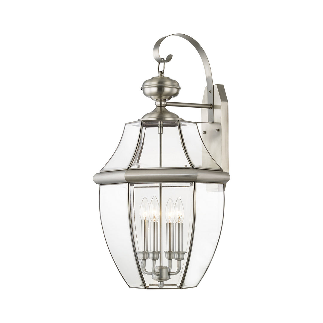 Livex Lighting 2356-91  Monterey Outdoor Brushed Nickel