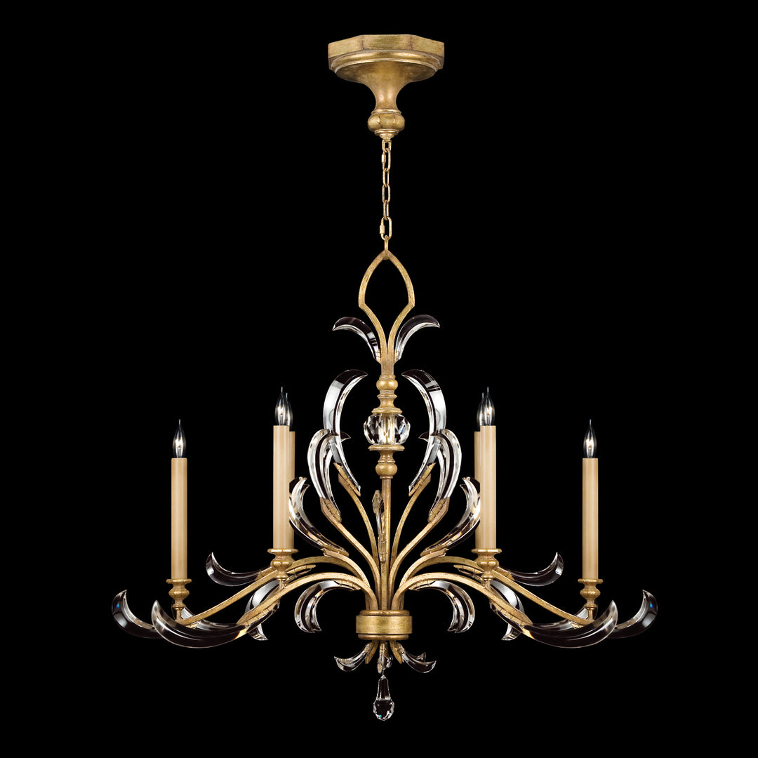 Fine Art Beveled Arcs 760540ST Chandelier Light - Gold