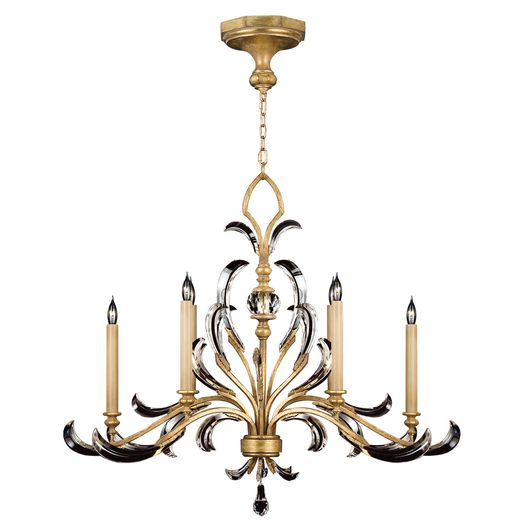 Fine Art Beveled Arcs 760540ST Chandelier Light - Gold