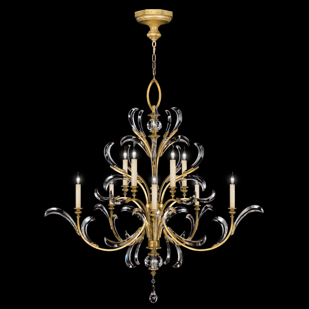 Fine Art Beveled Arcs 760640ST Chandelier Light - Gold