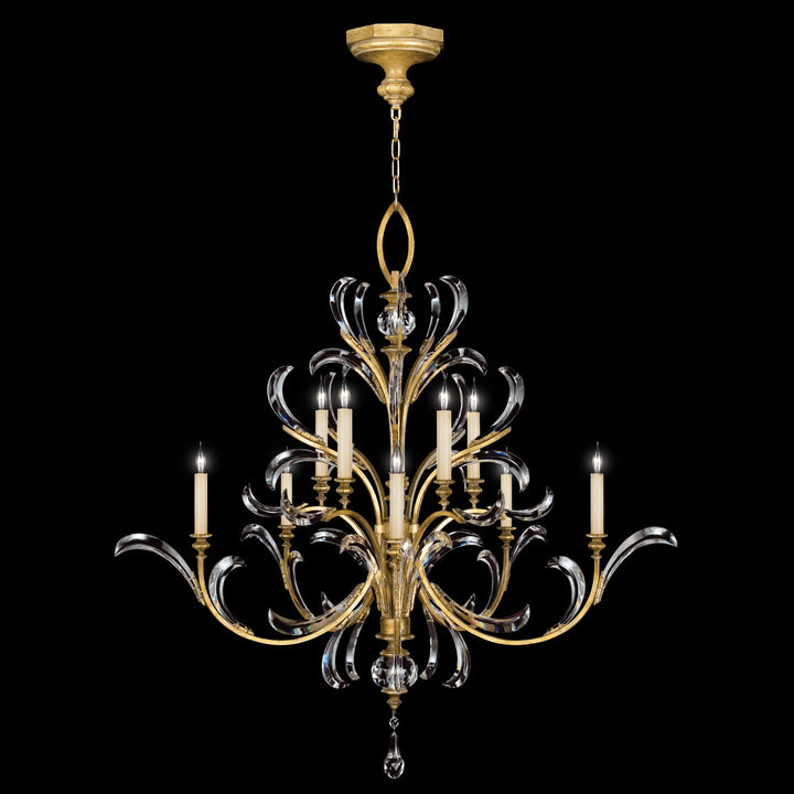 Fine Art Beveled Arcs 760640ST Chandelier Light - Gold
