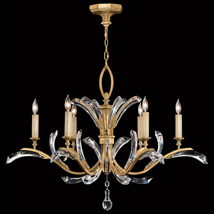 Fine Art Beveled Arcs 761240ST Chandelier Light - Gold