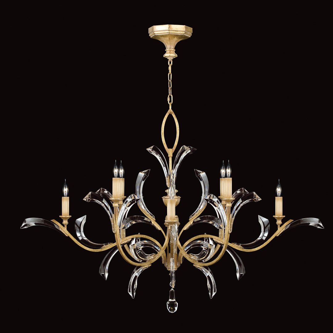 Fine Art Beveled Arcs 761640ST Chandelier Light - Gold