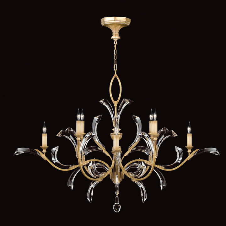 Fine Art Beveled Arcs 761640ST Chandelier Light - Gold
