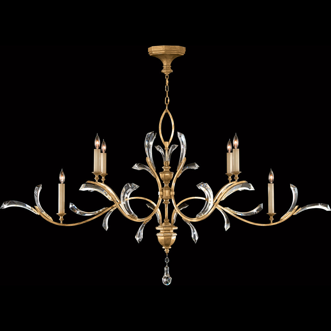 Fine Art Beveled Arcs 761840ST Chandelier Light - Gold