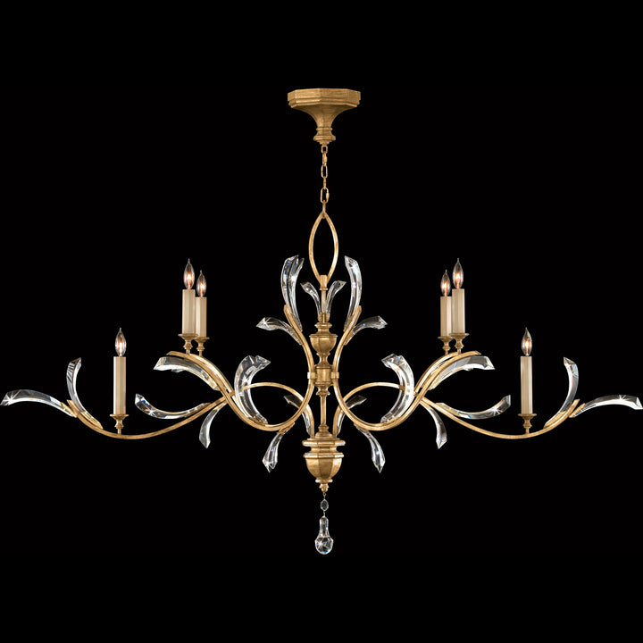 Fine Art Beveled Arcs 761840ST Chandelier Light - Gold