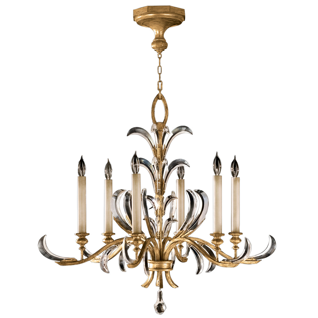 Fine Art Beveled Arcs 762640ST Chandelier Light - Gold