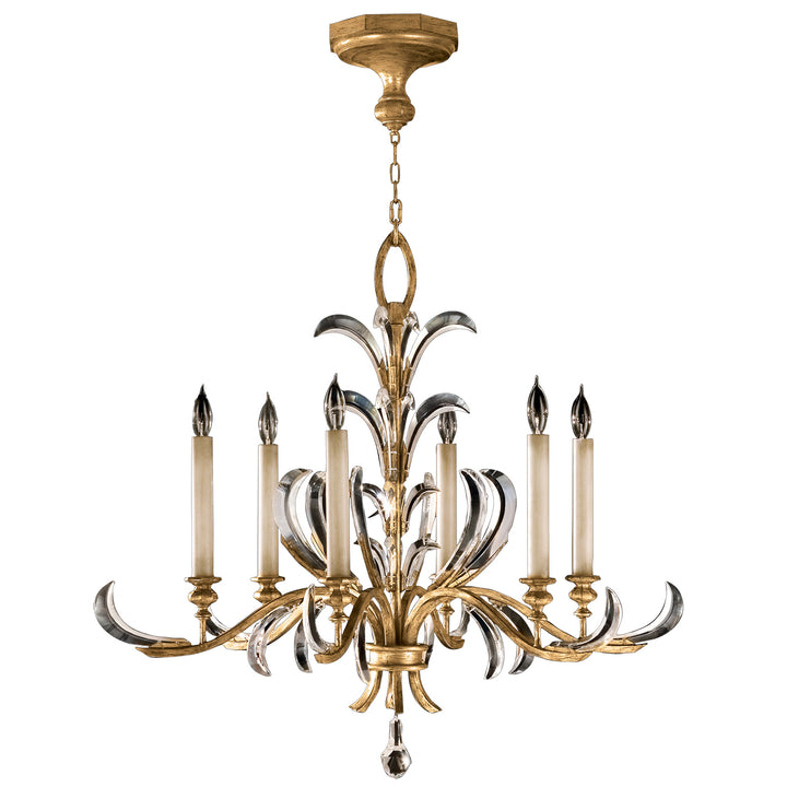 Fine Art Beveled Arcs 762640ST Chandelier Light - Gold