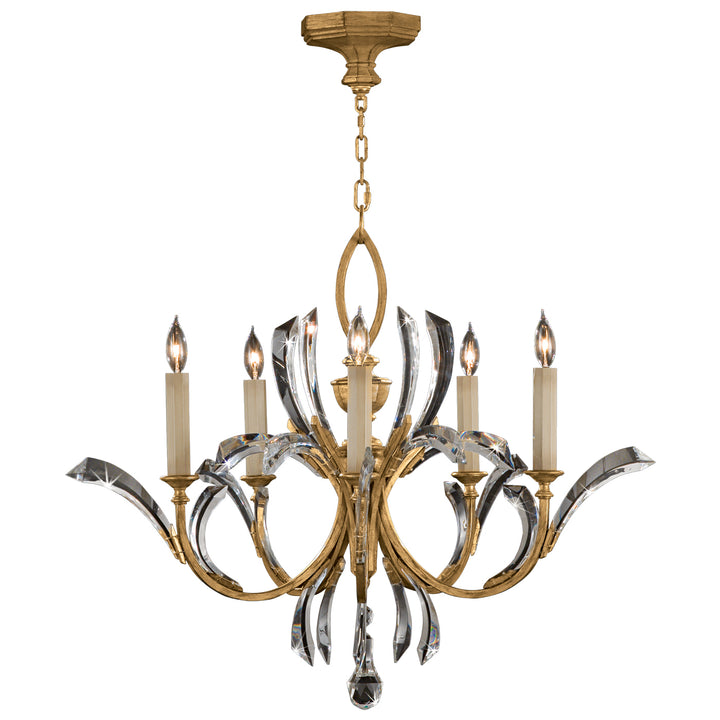 Fine Art Beveled Arcs 763040ST Chandelier Light - Gold