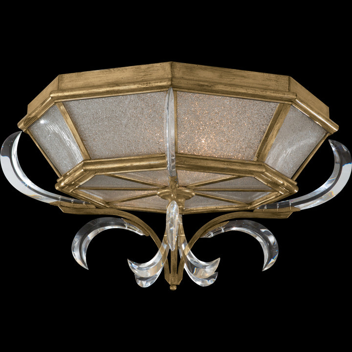 Fine Art Beveled Arcs 767640ST Ceiling Light - Gold