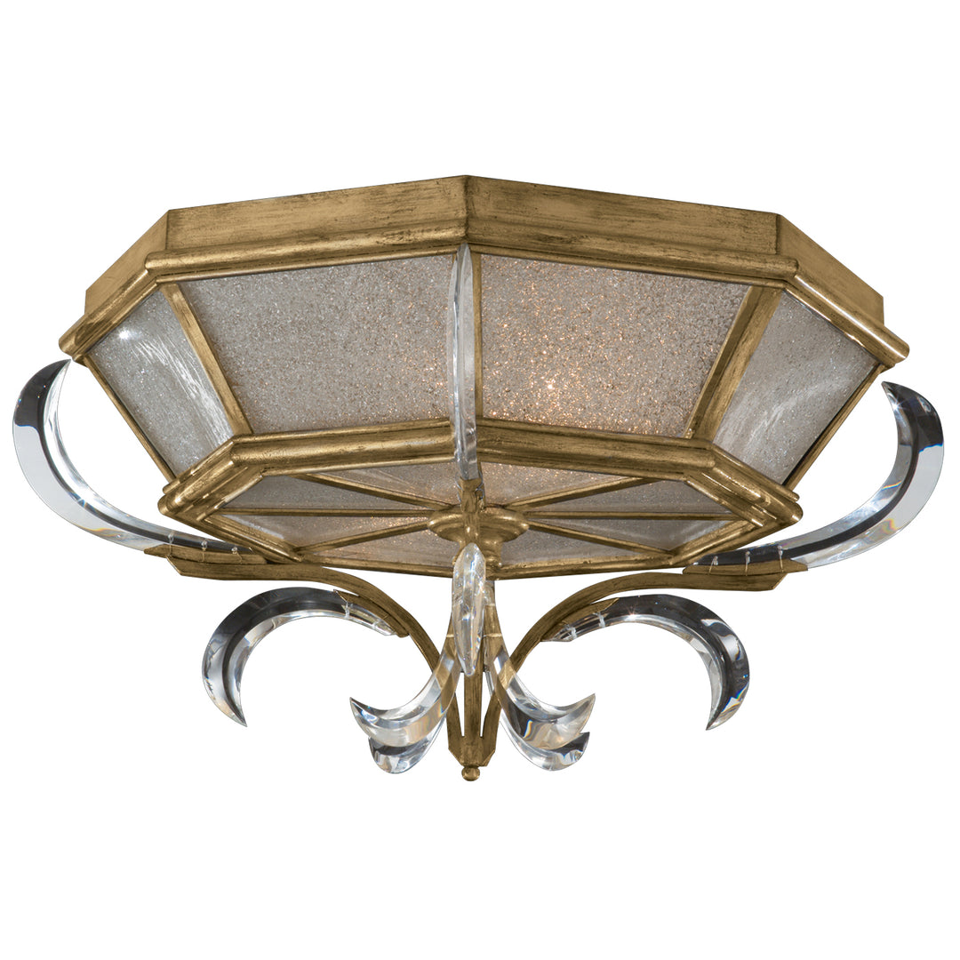 Fine Art Beveled Arcs 767640ST Ceiling Light - Gold