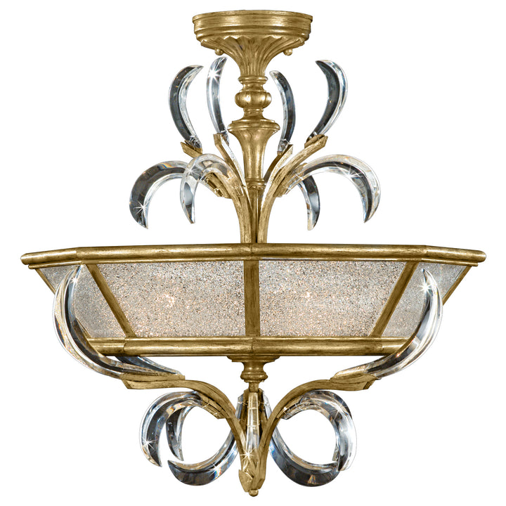 Fine Art Beveled Arcs 767740ST Ceiling Light - Gold