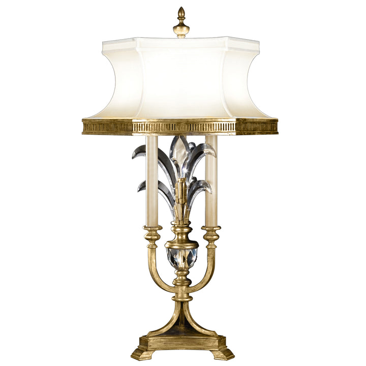 Fine Art Lighting 769410ST Beveled Arcs Three Light Table Lamp Lamp Gold, Champ, Gld Leaf