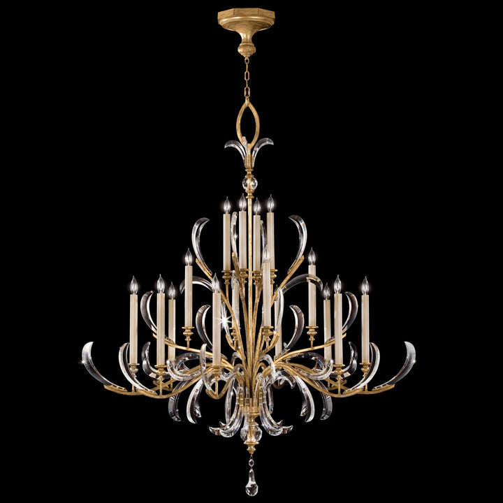 Fine Art Beveled Arcs 770040ST Chandelier Light - Gold
