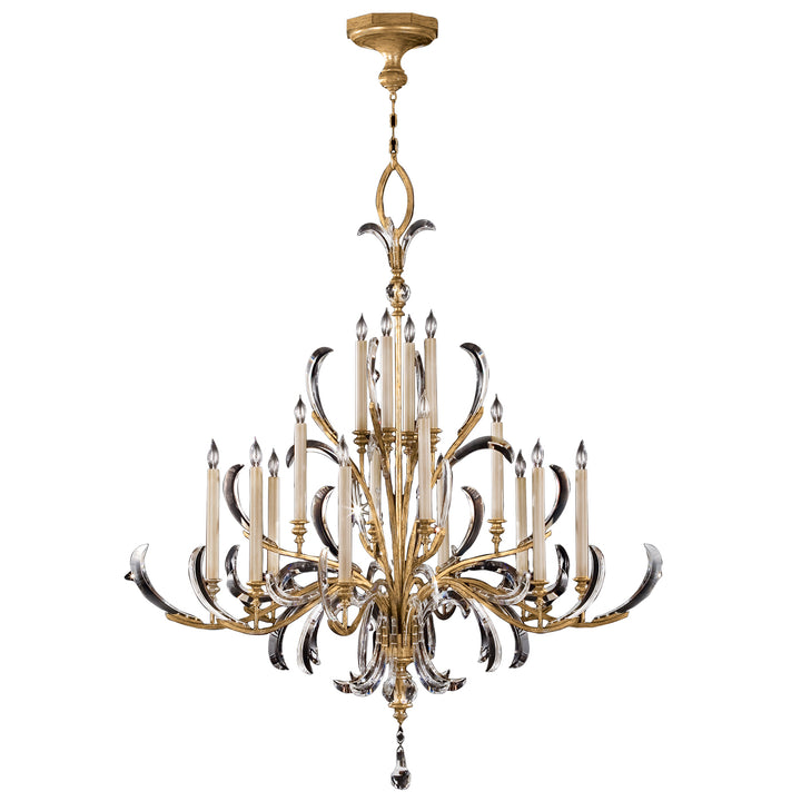 Fine Art Beveled Arcs 770040ST Chandelier Light - Gold