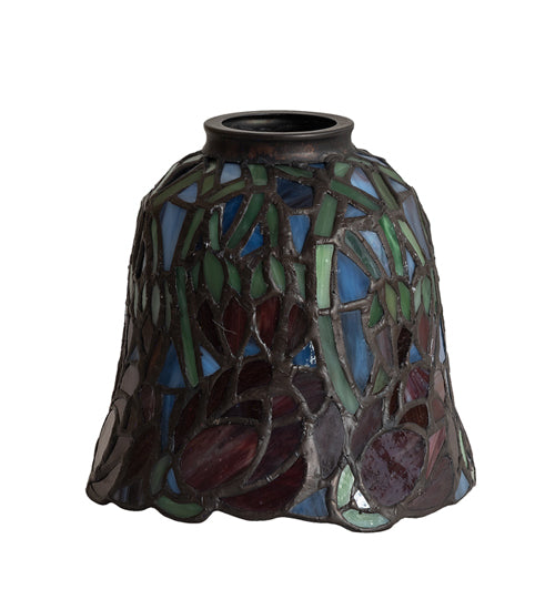 Meyda Tiffany Lighting 27247 Red Rosebud Shade Lamp Shade Multicolored