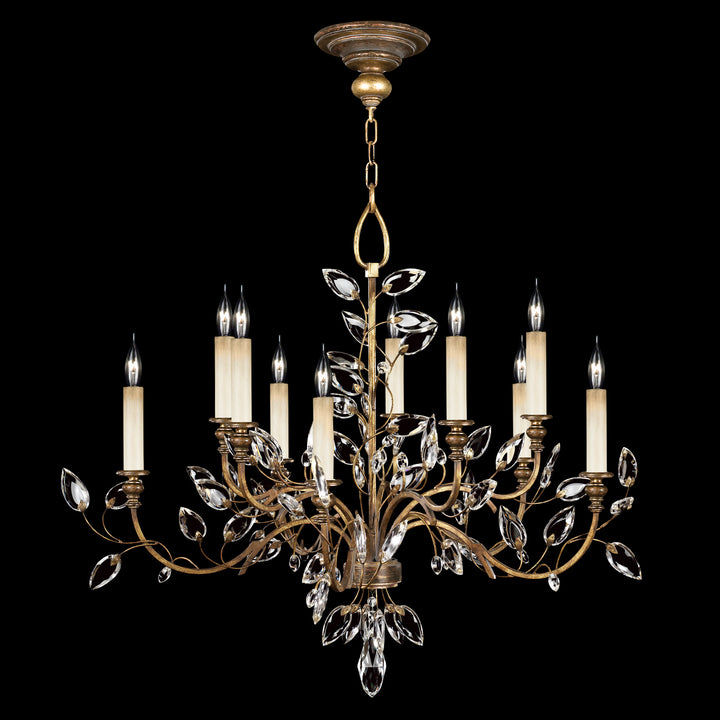 Fine Art Crystal Laurel 775940ST Chandelier Light - Gold
