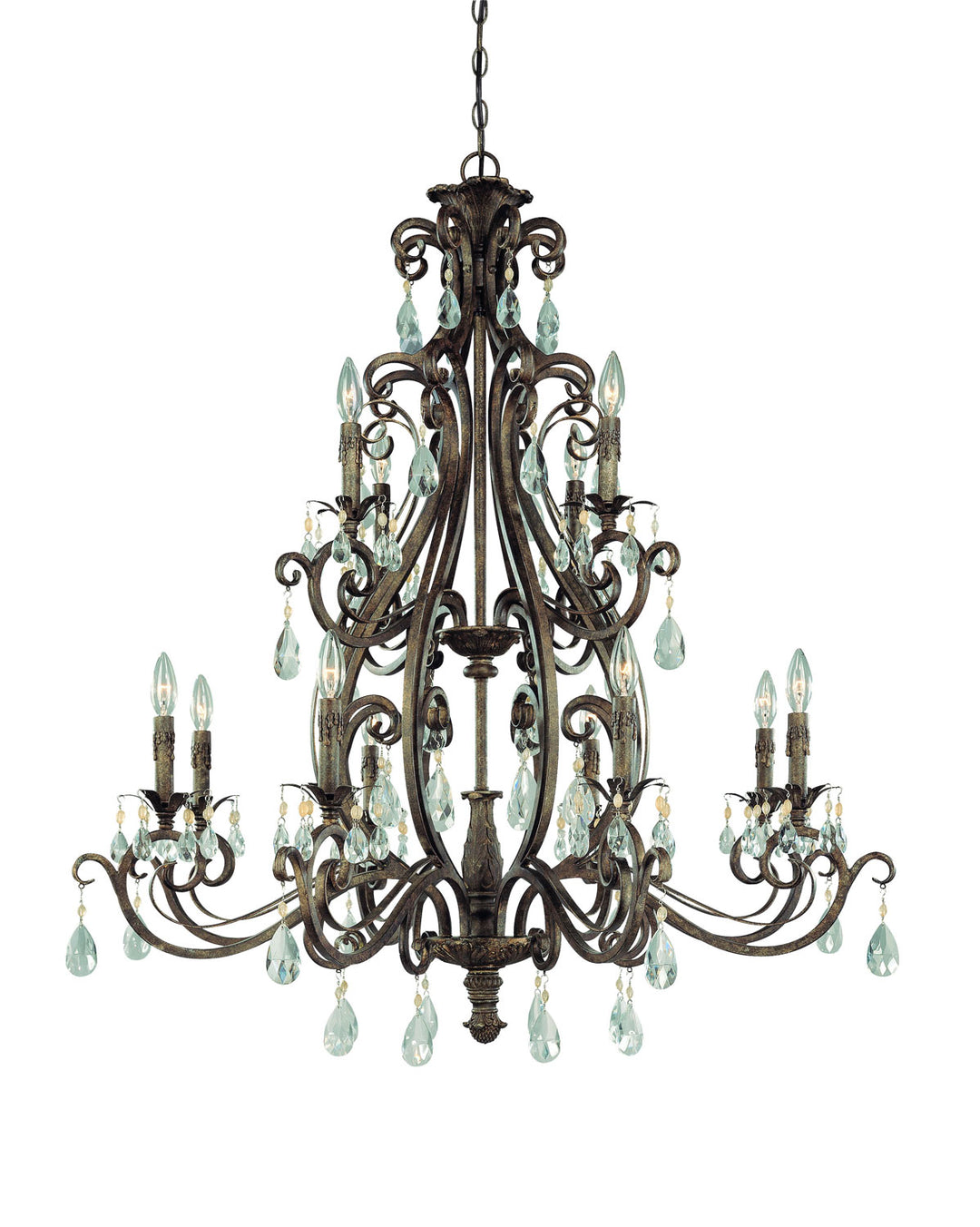 Craftmade Englewood 25612-FR Chandelier Light - French Roast