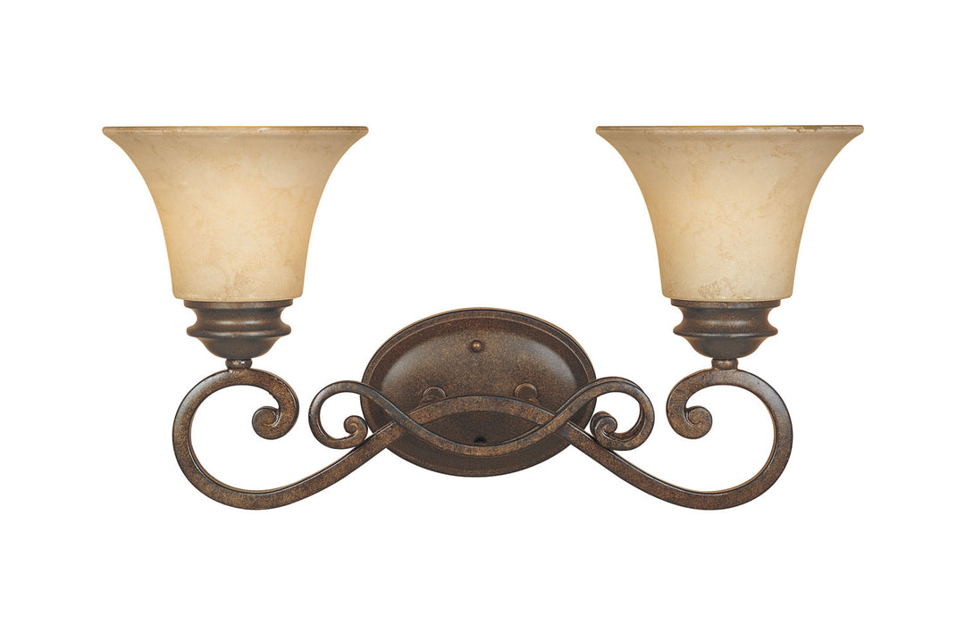 Designers Fountain Mendocino 81802-FSN Bath Vanity Light 20 in. wide - Forged Sienna