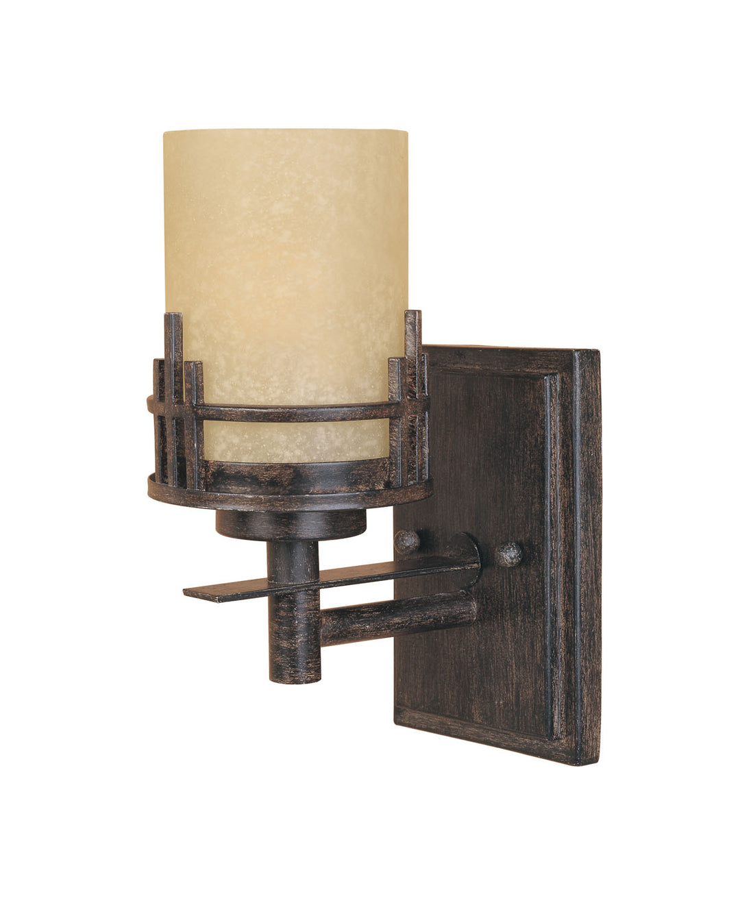 Designers Fountain Mission Ridge 82101-WM Wall Light - Warm Mahogany