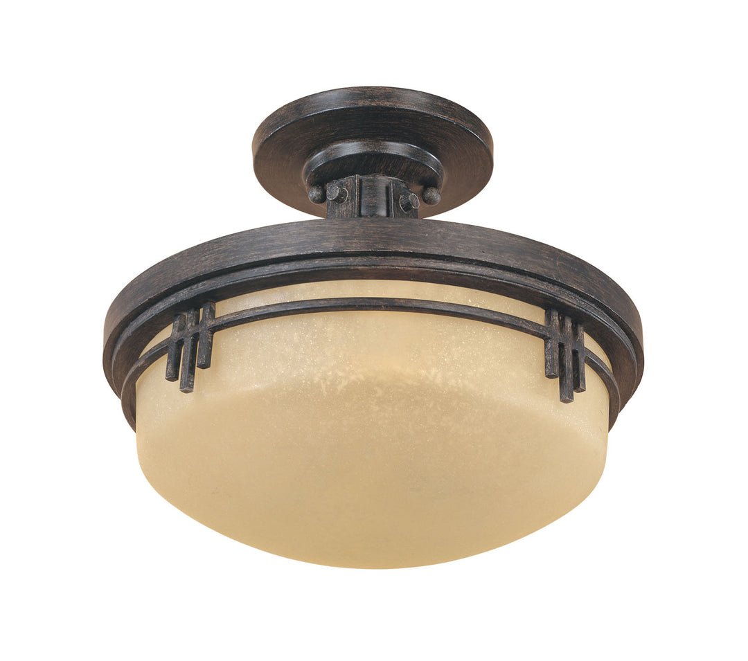 Designers Fountain Mission Ridge 82111-WM Ceiling Light - Warm Mahogany