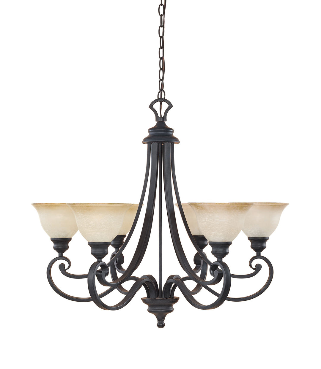 Designers Fountain Barcelona 96186-NI Chandelier Light - Natural Iron