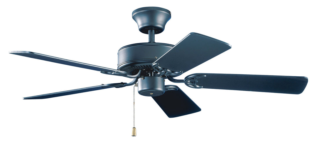 Kendal Builder'S Choice AC6842-BLK Ceiling Fan 42 - Black, Black/